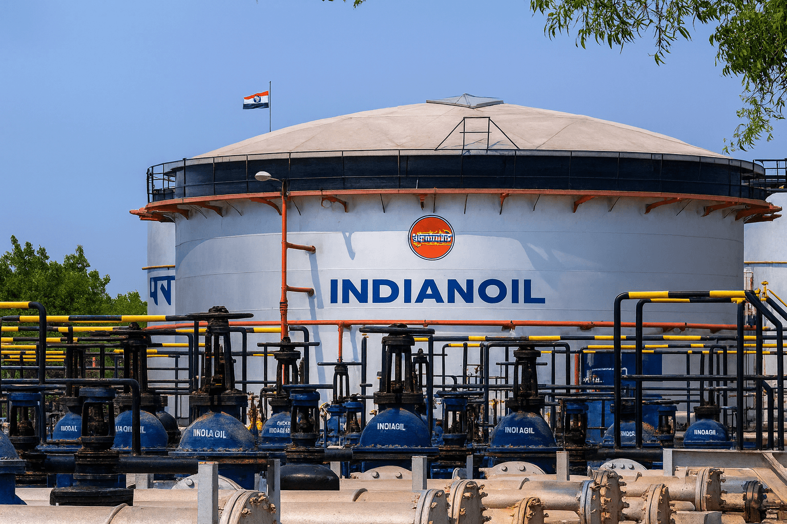 IOCL Panipat Refinery - 45m Dome At Shri Ram Construction Company Delhi - SRCC Delhi